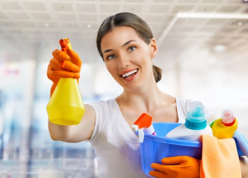 Professional curtain cleaning service refreshing curtains in Barnes home